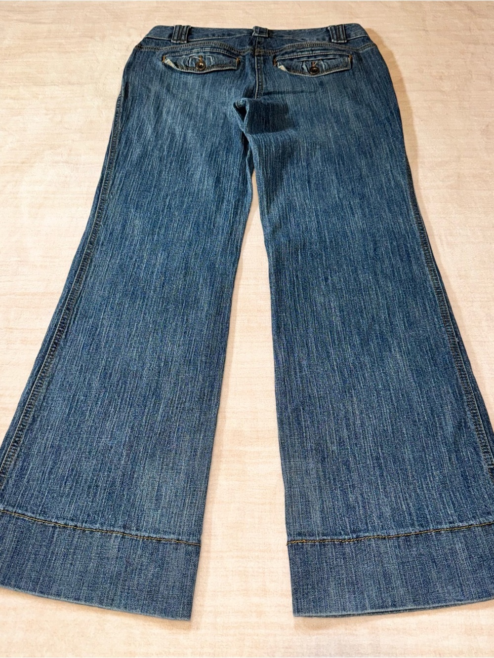 LOFT Blue Cropped Wide-Leg Jeans - Picture 13 of 16